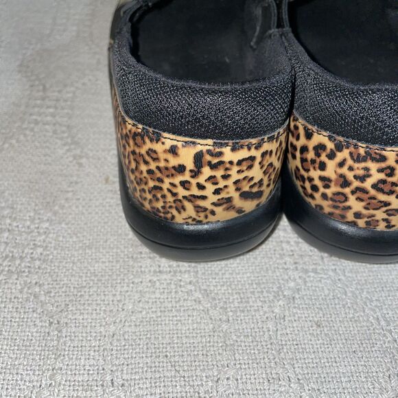 Alegria Women’s Casual Shoes Size 38 U.S. 7 M Tan Leopard Print Going Out Party - Picture 11 of 12